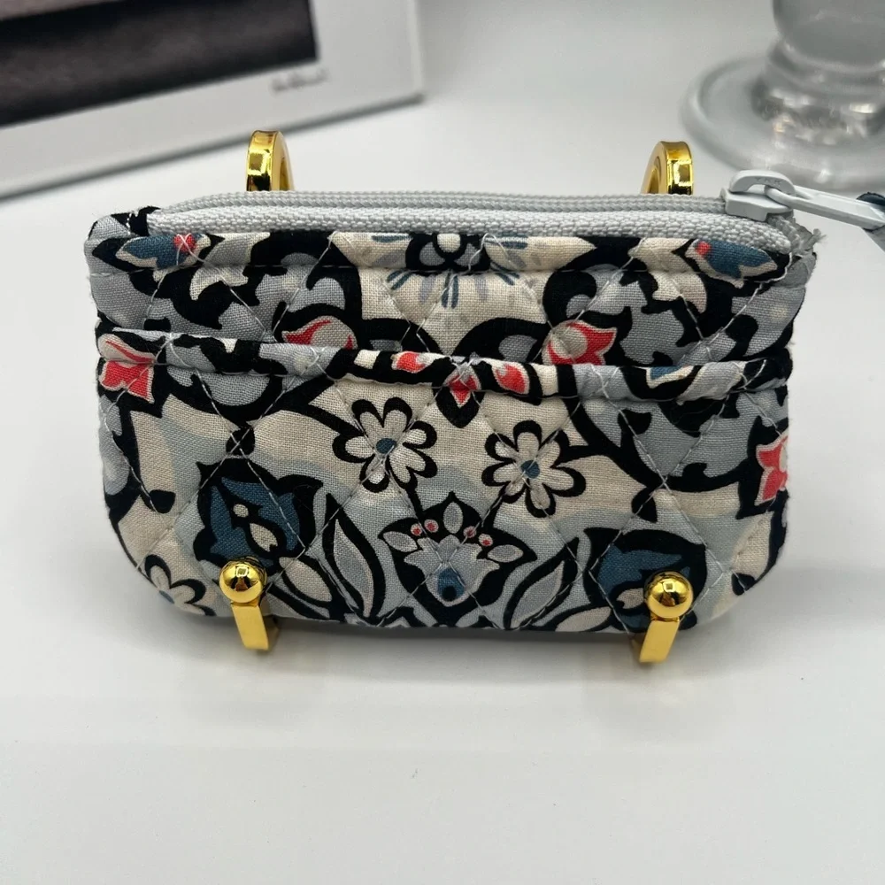 Vera Bradley Mini Wallet in the Lisbon Medallion Pattern